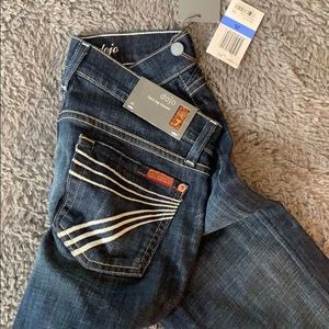 7 for all mankind dojo jeans in NYD! BRAND NEW